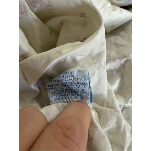 Simply Shabby Chic Rachel Ashwell Lilac Twin fitted sheet - Picture 7 of 7